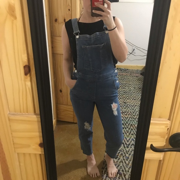 h&m divided overalls